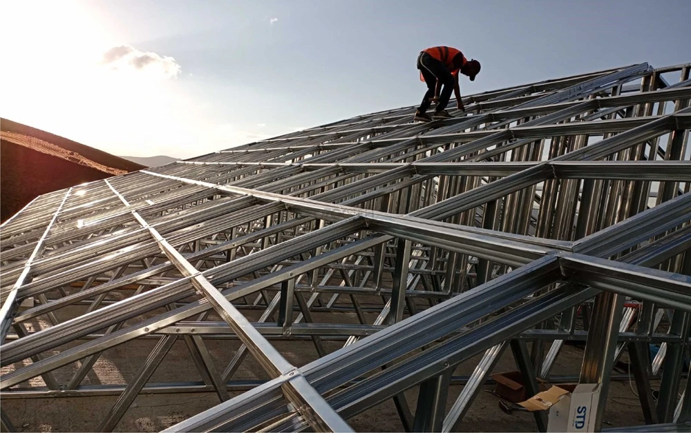 Karabağlar Çıkma Çelik Çatı